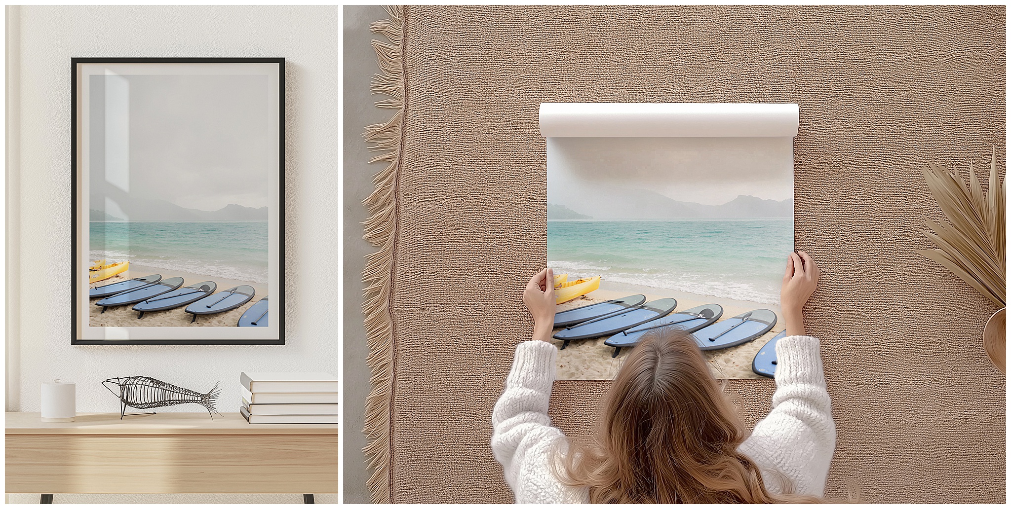 wall art landscape prints for first valentines day