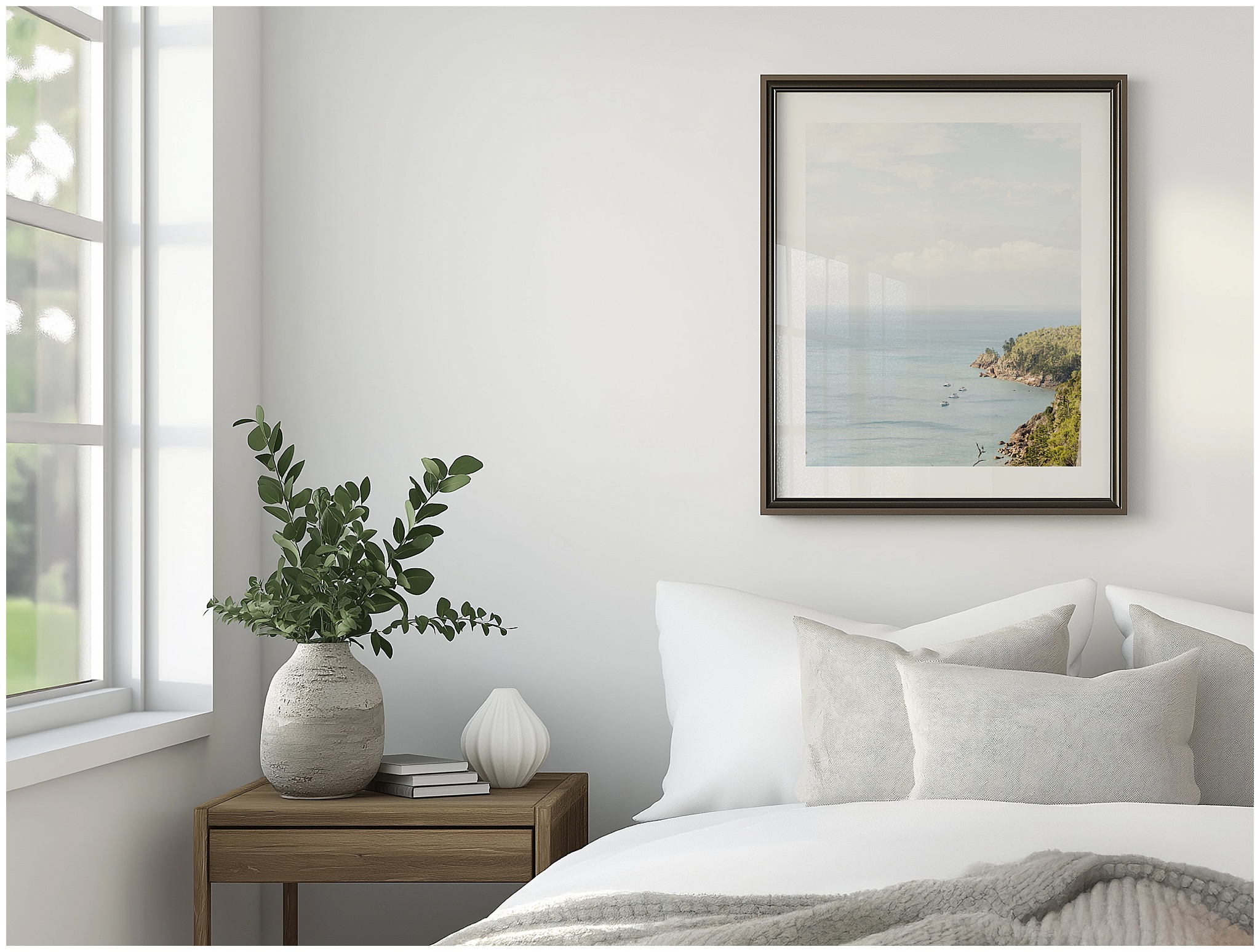 5 styling tips for artwork above your bed